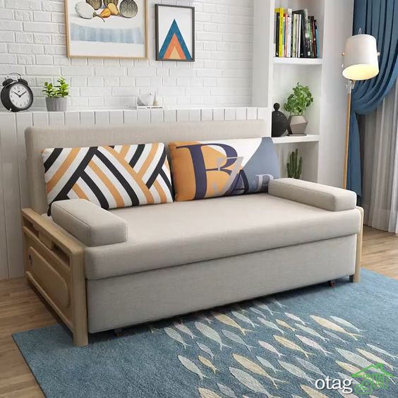 مبل فوتون (Futon) بهترین مدل تخت خواب شو برای خانه شما