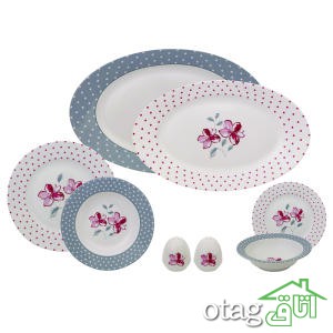 35 مدل ست چینی زرین [ سرویس غذا خوری و چایخوری ] با قیمت خرید