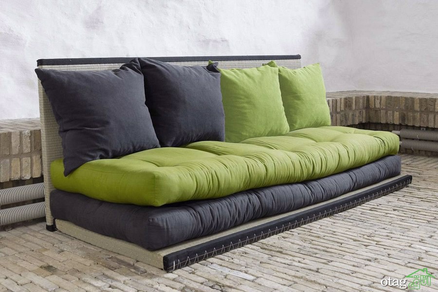 مبل فوتون (Futon) بهترین مدل تخت خواب شو برای خانه شما