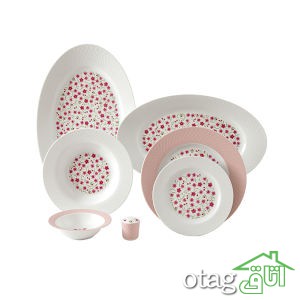 35 مدل ست چینی زرین [ سرویس غذا خوری و چایخوری ] با قیمت خرید