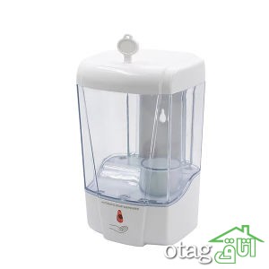 خرید38  مدل مخزن مایع دستشویی اتوماتیک + صابون ریز کن