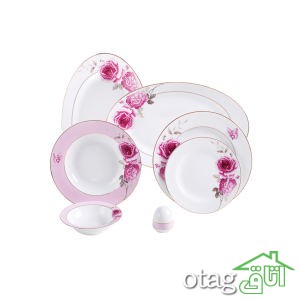 35 مدل ست چینی زرین [ سرویس غذا خوری و چایخوری ] با قیمت خرید