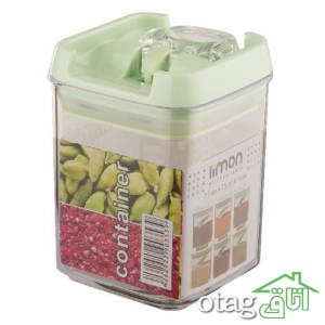 خرید 38 مدل ظرف جا ادویه ای شیک و جدید [چوبی، شیشه ای]