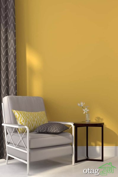 دکوراسیون زرد و طوسی، یک ترکیب گرم و پرطرفدار برای خانه ها