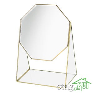 خرید 31 مدل آینه رومیزی بسیار شیک و زیبا