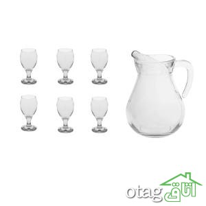قیمت خرید ست پارچ و لیوان  [39 مدل پر فروش] در بازار در سال جدید