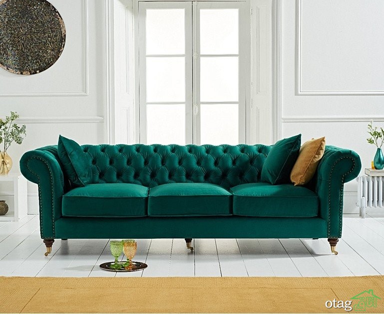 مبل چستر پارچه ای یا چرم؟