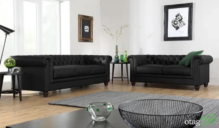 مبل چستر پارچه ای یا چرم؟