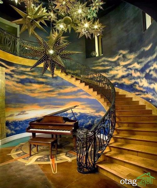 کاغذ دیواری راه پله دوبلکس مدل های شیک ایده های ناب کاغذ دیواری راه پله دوبلکس مدل های شیک ایده های ناب