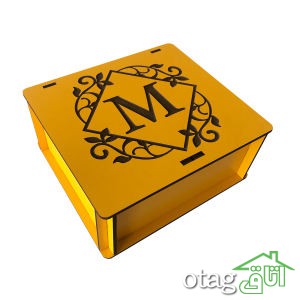 لیست قیمت خرید 41  مدل جعبه هدیه چوبی [ صندوقچه و جعبه کادو] شیک