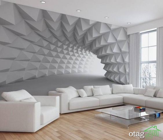 با معجزه انواع دیوارپوش سه بعدی در طراحی داخلی آشنا شوید