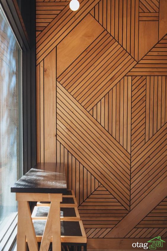 دیوارپوش چوبی جدید برای دکوراسیون داخلی با بهترین ایده ها