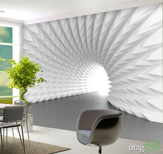 با معجزه انواع دیوارپوش سه بعدی در طراحی داخلی آشنا شوید