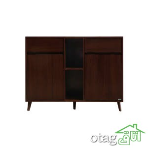 23 عکس از مدل کنسول چوبی کابینت دار مدرن [قیمت ارزان] جدید 1402