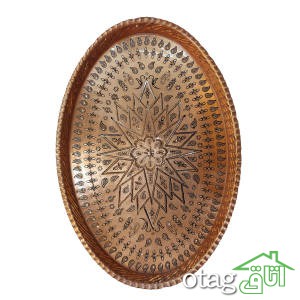 خرید 39 مدل سینی مسی [ هنری و دست ساز ] شیک و زیبا
