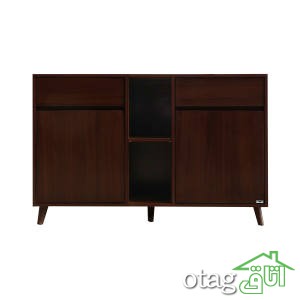 23 عکس از مدل کنسول چوبی کابینت دار مدرن [قیمت ارزان] جدید 1402
