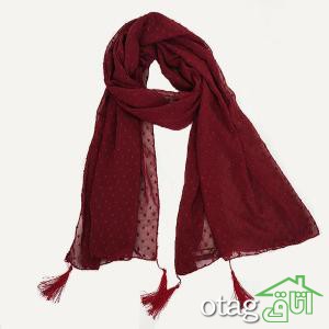 خرید 42 مدل شال حریر زنانه بسیار شیک و زیبا