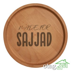 خرید 43 مدل بشقاب چوبی بسیار شیک و زیبا + قیمت عالی