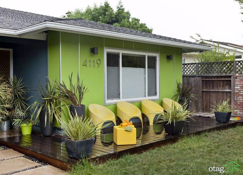 بهترین ایده های استفاده از رنگ سبز آبی دکوراسیون منازل