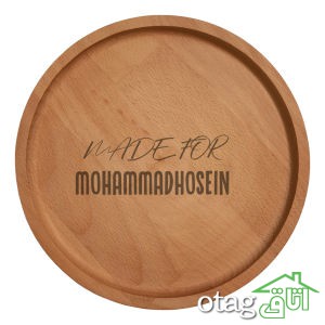خرید 43 مدل بشقاب چوبی بسیار شیک و زیبا + قیمت عالی