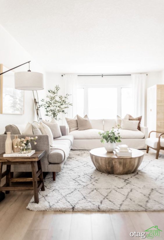 ایده استفاده از رنگ استخوانی در دکوراسیون