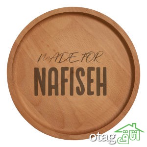خرید 43 مدل بشقاب چوبی بسیار شیک و زیبا + قیمت عالی