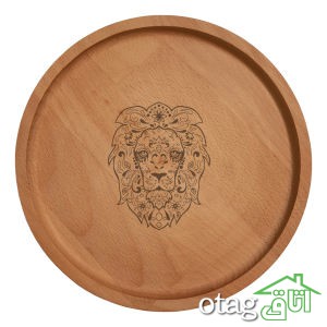 خرید 43 مدل بشقاب چوبی بسیار شیک و زیبا + قیمت عالی