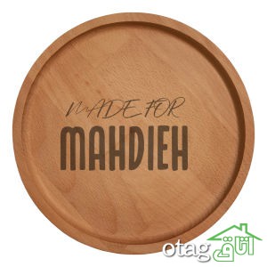 خرید 43 مدل بشقاب چوبی بسیار شیک و زیبا + قیمت عالی