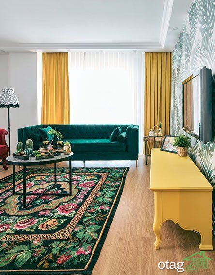 ترکیب رنگ دکوراسیون داخلی مدرن برای قسمت های مختلف خانه و محل کار