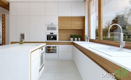 کابینت آشپزخانه سفید با چه رنگهایی ست می شود و بهترین ترکیب را تشکیل می &zwnj;دهد؟