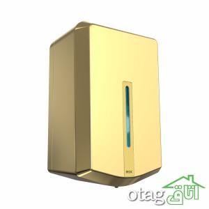 خرید38  مدل مخزن مایع دستشویی اتوماتیک + صابون ریز کن