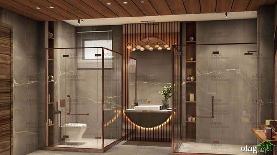 طرح های دقیق ، شیک و پیچیده برای سقف کاذب حمام