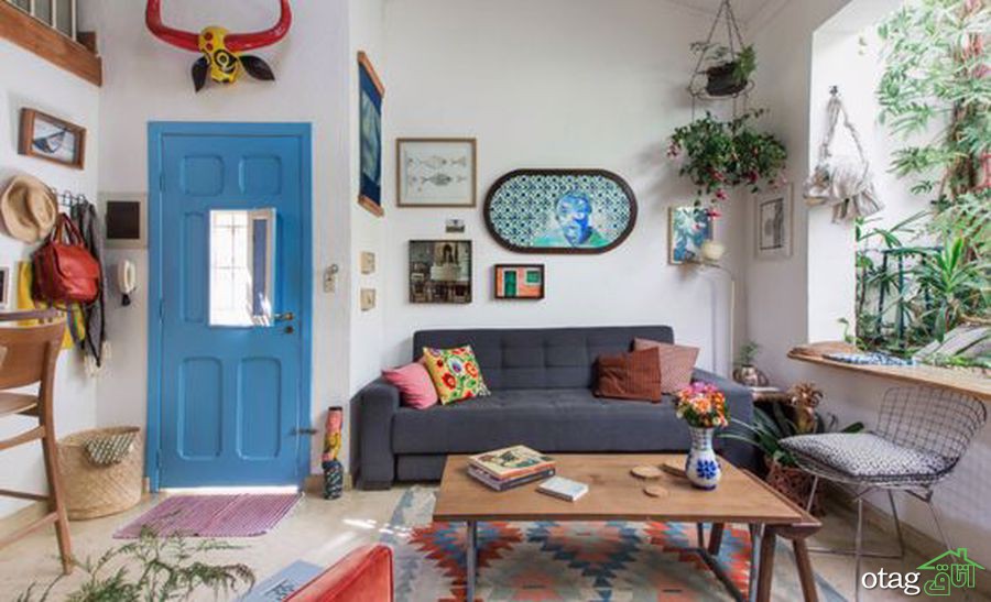ترفندهای مهم در استفاده از رنگ های زنده برای اتاق نشیمن