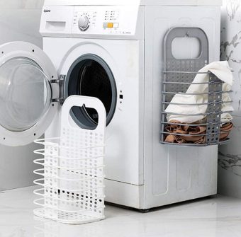 خرید اینترنتی 39 مدل سبد رخت حصیری و پلاستیکی  [ با قیمت ارزان ]