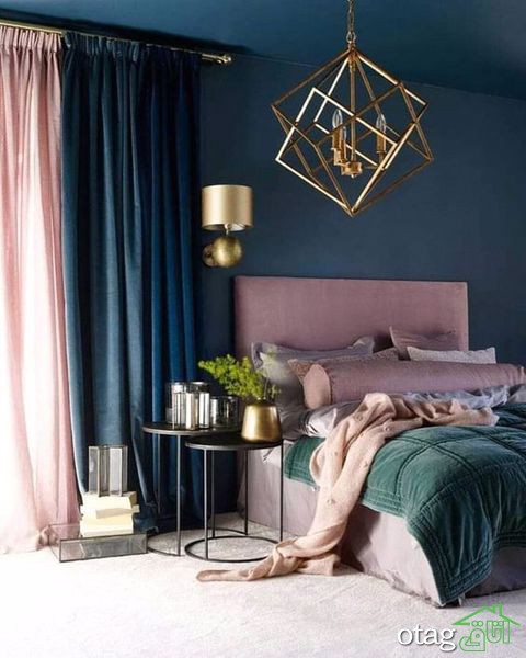 ایده های کاربردی برای طراحی و دکوراسیون اتاق خواب های صورتی