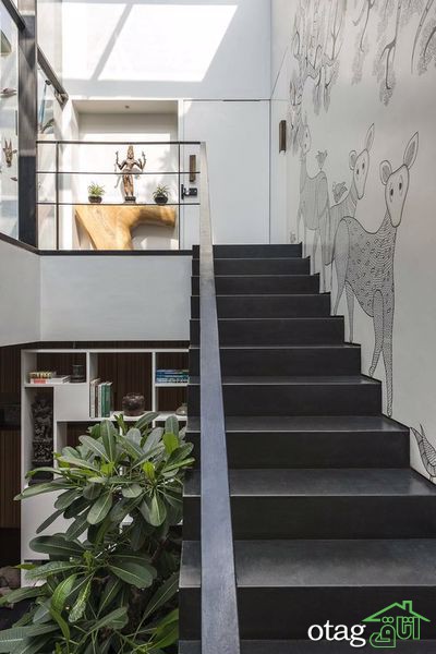 روش های طراحی پله ها در دکوراسیون منزل دوبلکس