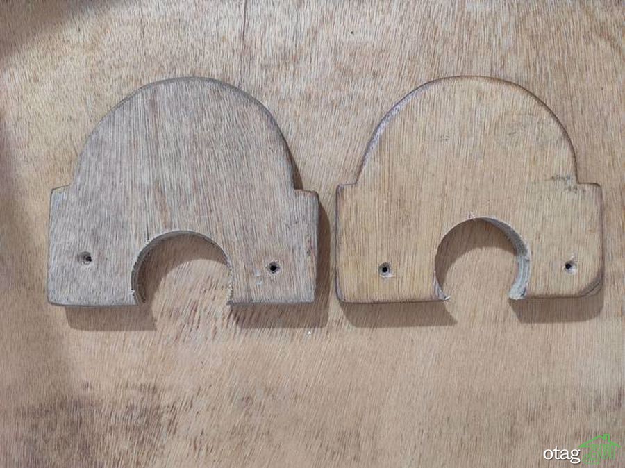 راهنمای ساخت ساده و آسان رخت آویز در خانه راهنمای ساخت ساده و آسان رخت آویز در خانه