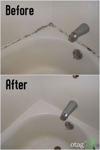 چگونه وان حمام را تمیز کنیم؟