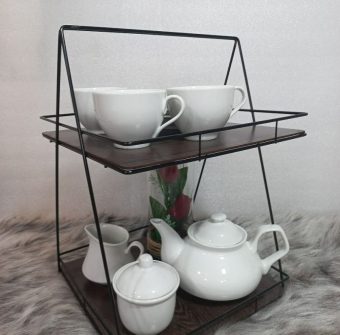 قیمت 40 مدل استند سرو پذیرایی بسیار شیک و مدرن + خرید آسان