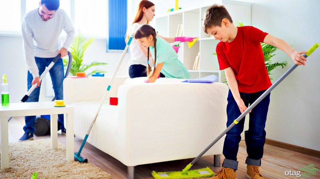برای داشتن خانه ای تمیز و مرتب چکار باید کنیم؟
