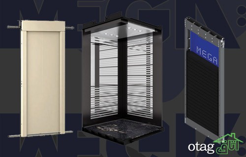 کابین، قطعات و درب آسانسور با بهترین کیفیت در بازار