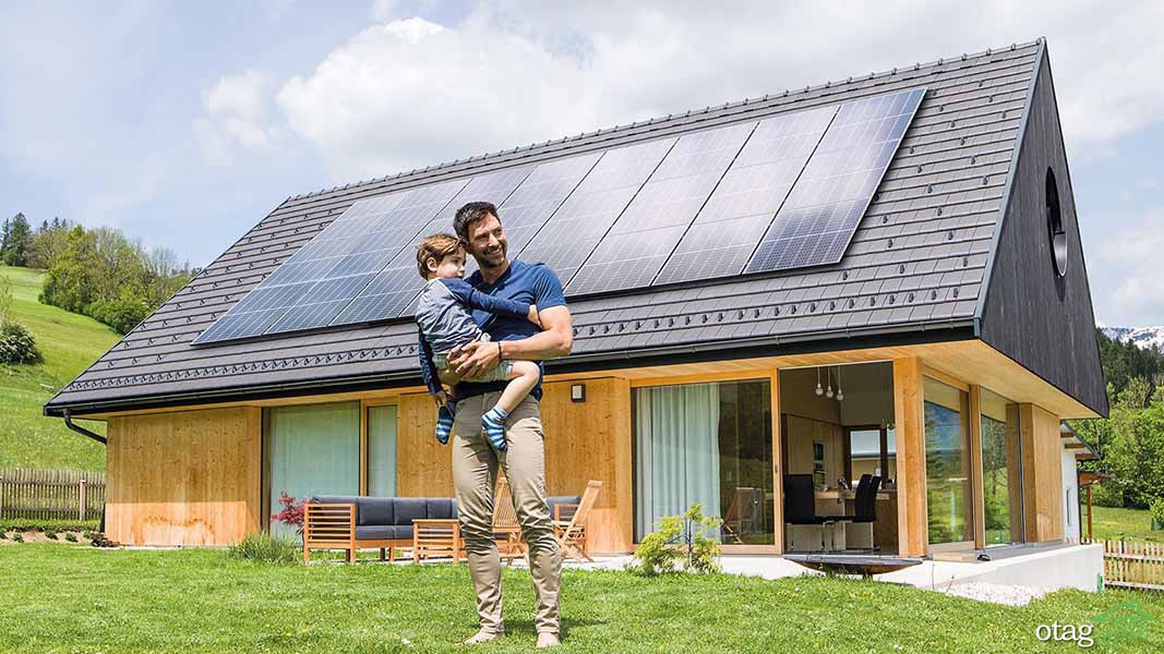 مناطق مناسب برای استفاده از انرژی خورشیدی در خانه