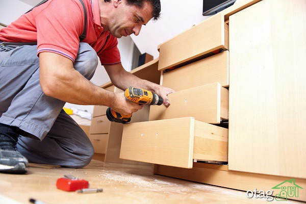 آموزش مراحل نصب کابینت به ترتیب آموزش مراحل نصب کابینت به ترتیب