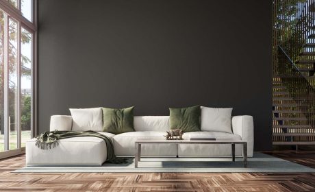 چگونه از رنگ سیاه در دکوراسیون اتاق نشیمن استفاده کنیم؟