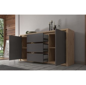 23 عکس از مدل کنسول چوبی کابینت دار مدرن [قیمت ارزان] جدید 1402
