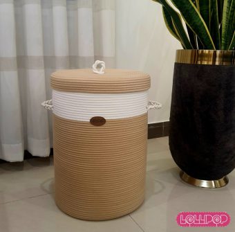 خرید اینترنتی 39 مدل سبد رخت حصیری و پلاستیکی  [ با قیمت ارزان ]