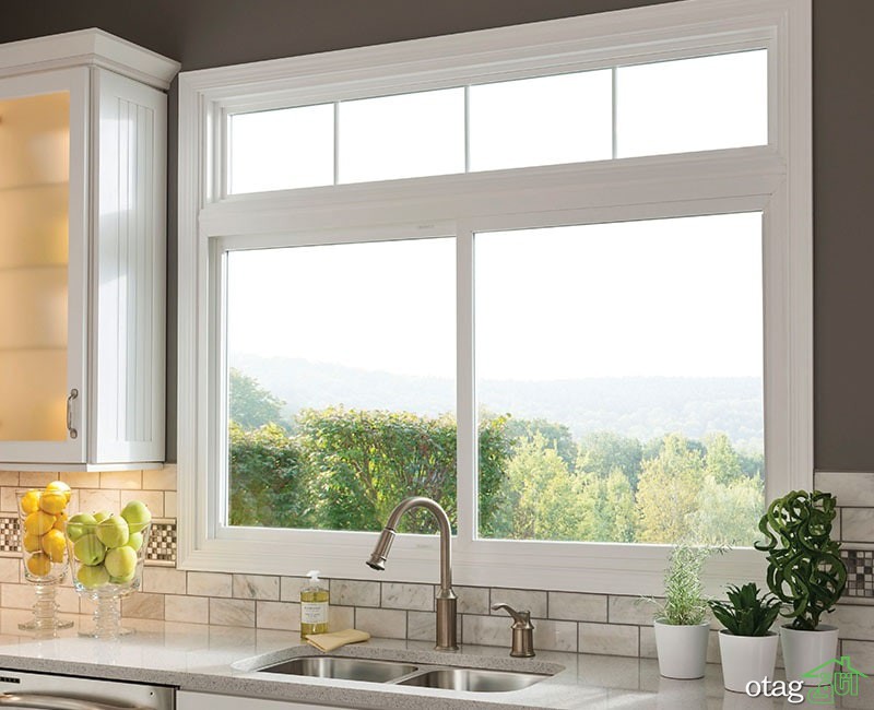 انواع مدل پنجره دوجداره کشویی و تاثیر آن در زیبایی نمای خانه