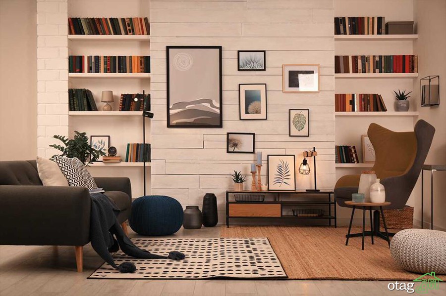 چطور یک کتابخانه شیک و کاربردی داشته باشیم؟