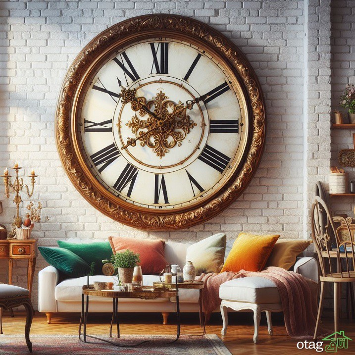 چگونه با انتخاب یک ساعت دیواری، دکوراسیون خانه را تغییر دهیم؟