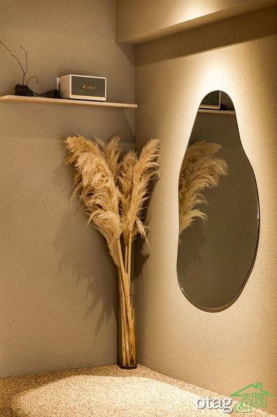 آینه کاری مدرن در دکوراسیون داخلی منزل